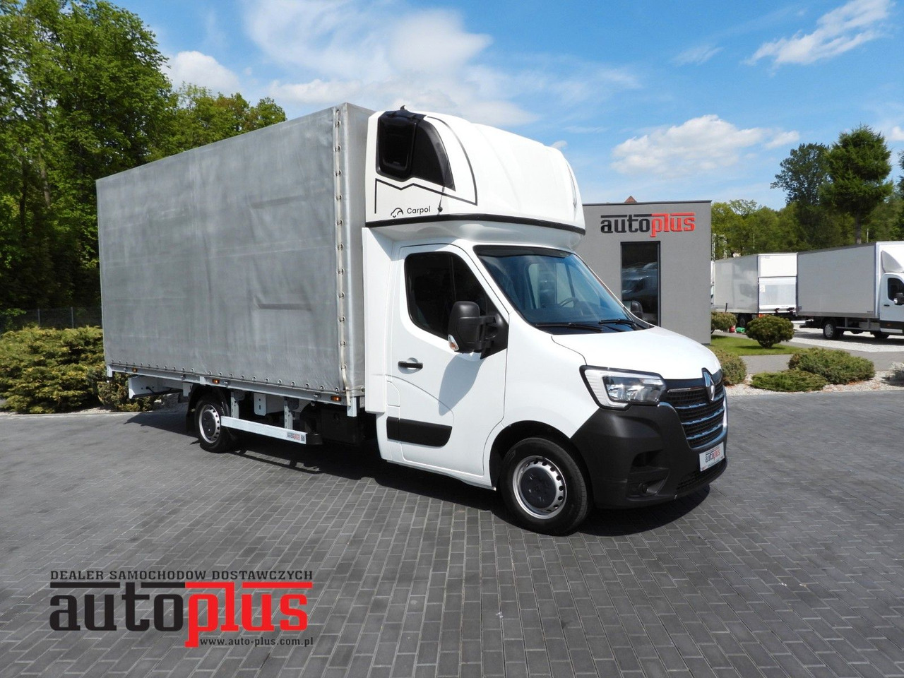 Renault MASTER PRITSCHE PLANE 10 PALETTEN WEBASTO A/C - Тентованный фургон: фото 1 Renault MASTER PRITSCHE PLANE 10 PALETTEN WEBASTO A/C - Тентованный фургон: фото 1