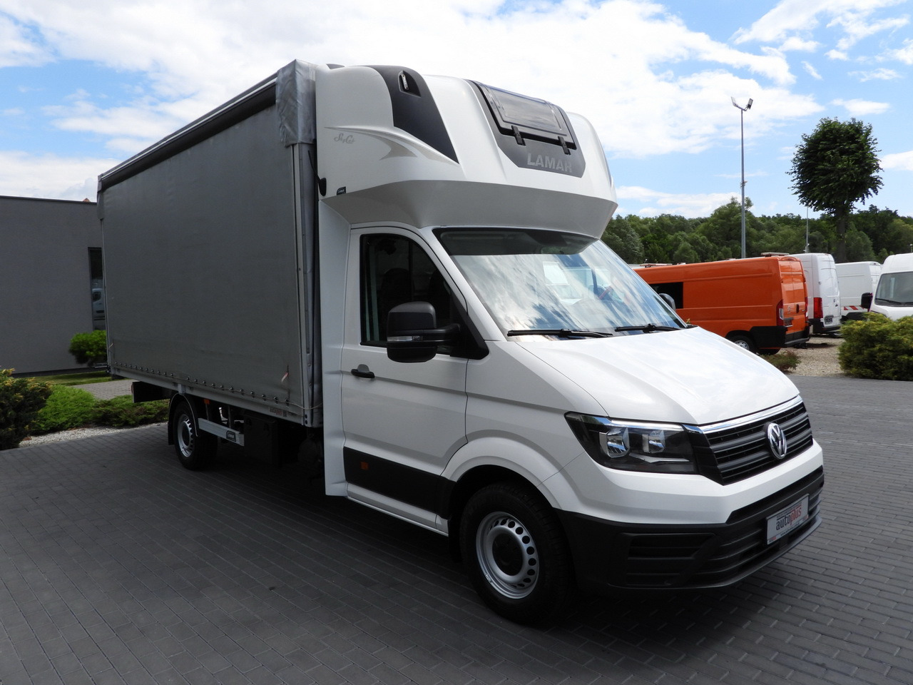 VOLKSWAGEN CRAFTER TARPAULIN 10 PALLETS WEBASTO CRUISE CONTROL AIR CONDITIONING  180HP - Тентованный фургон: фото 4 VOLKSWAGEN CRAFTER TARPAULIN 10 PALLETS WEBASTO CRUISE CONTROL AIR CONDITIONING  180HP - Тентованный фургон: фото 4