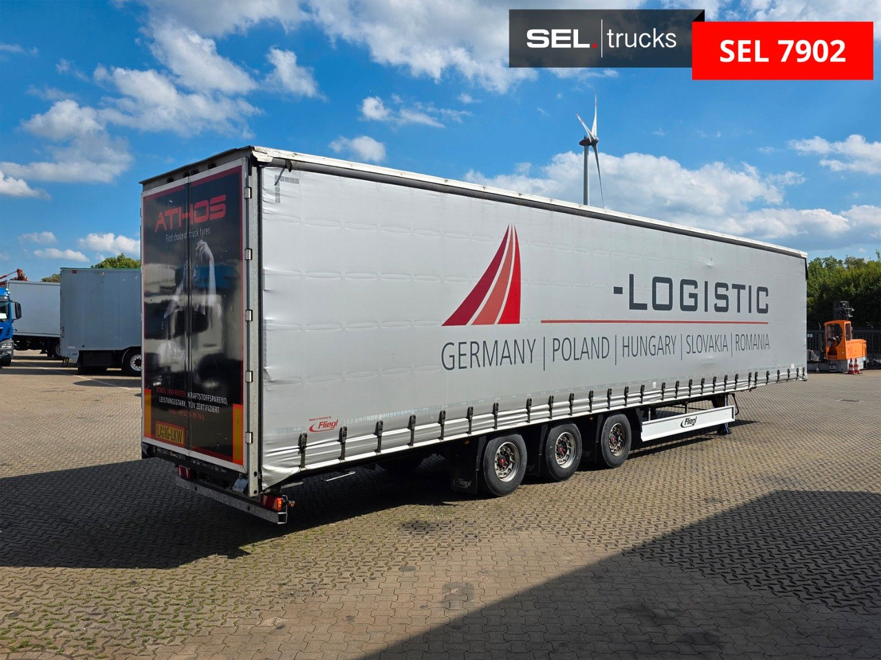 Fliegl SDS 390 X-tra Long / Mega / Long Trailer - Тентованный полуприцеп: фото 5 Fliegl SDS 390 X-tra Long / Mega / Long Trailer - Тентованный полуприцеп: фото 5