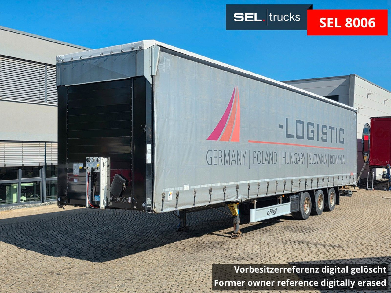 Fliegl SDS01 / Hubdach / EDSCHA / Mega / Liftachse - Тентованный полуприцеп: фото 1 Fliegl SDS01 / Hubdach / EDSCHA / Mega / Liftachse - Тентованный полуприцеп: фото 1