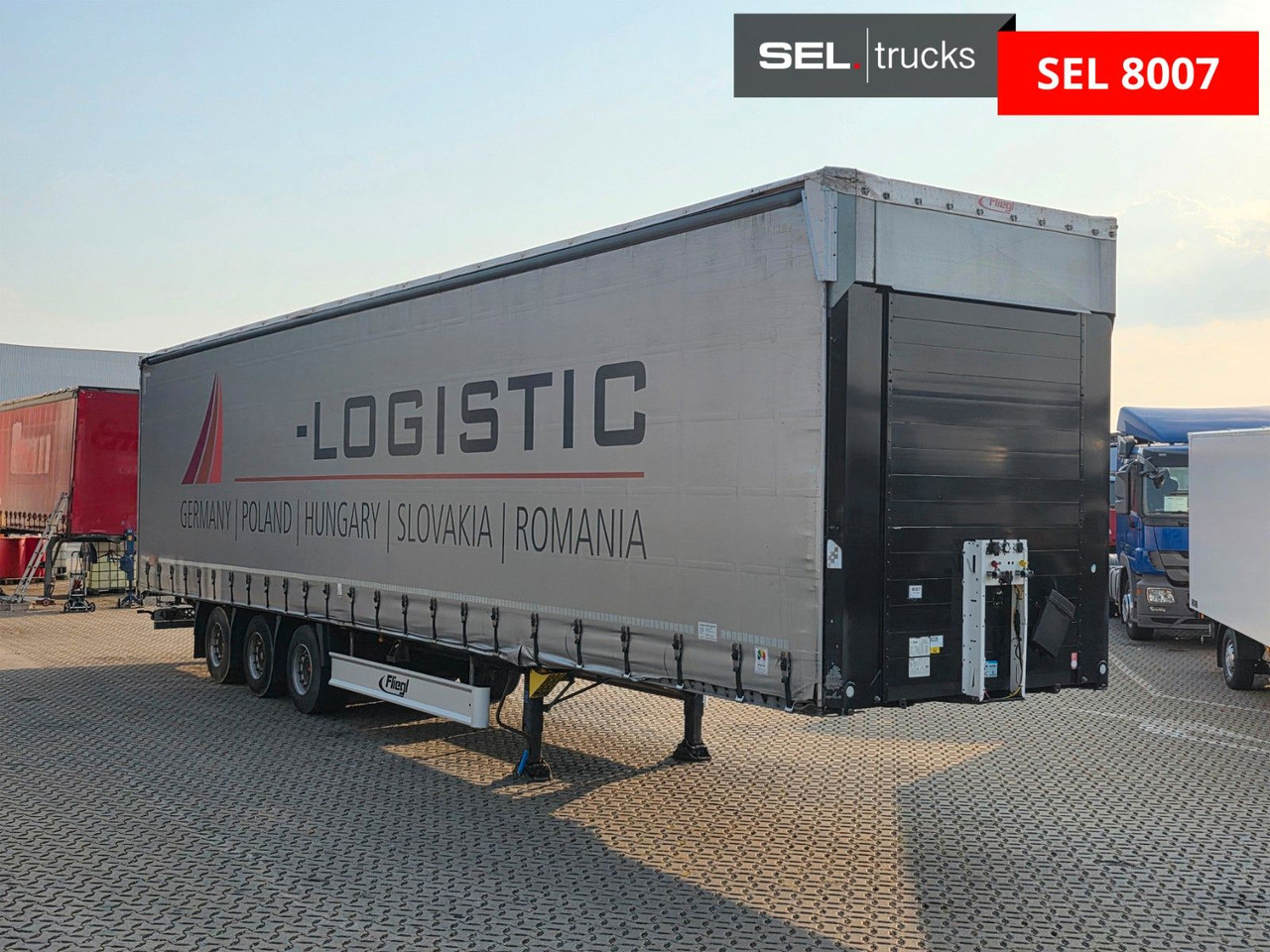 Fliegl SDS01 / Hubdach / EDSCHA / Mega / Liftachse - Тентованный полуприцеп: фото 3 Fliegl SDS01 / Hubdach / EDSCHA / Mega / Liftachse - Тентованный полуприцеп: фото 3