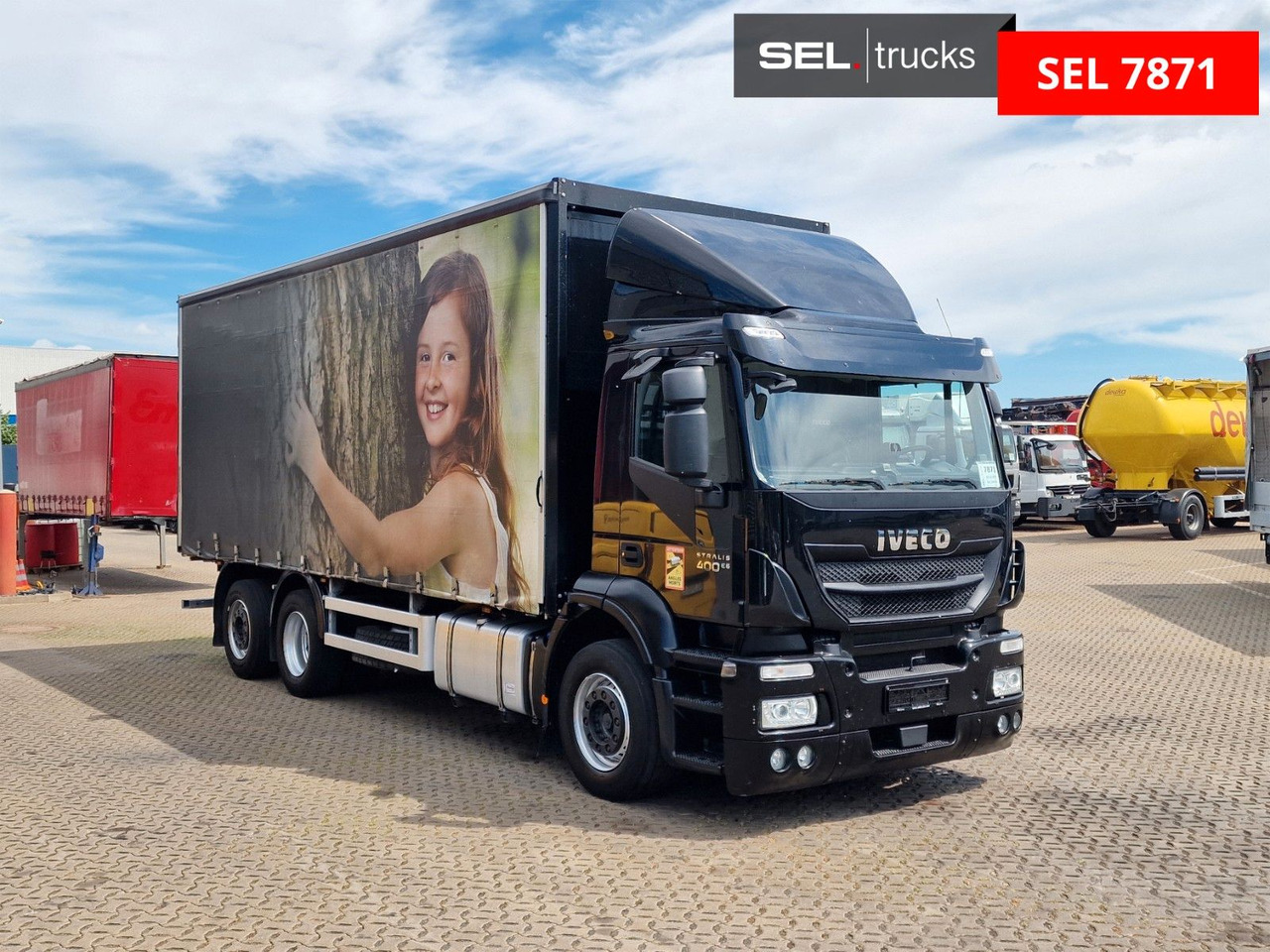 Iveco Stralis 400 / Staplerhalterung / Lenk-Liftachse - Тентованный грузовик: фото 3 Iveco Stralis 400 / Staplerhalterung / Lenk-Liftachse - Тентованный грузовик: фото 3