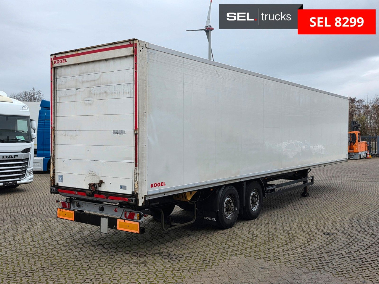 Полуприцеп-фургон Kögel S18 / Rolltor / Doppelstock / Alubalken: фото 6