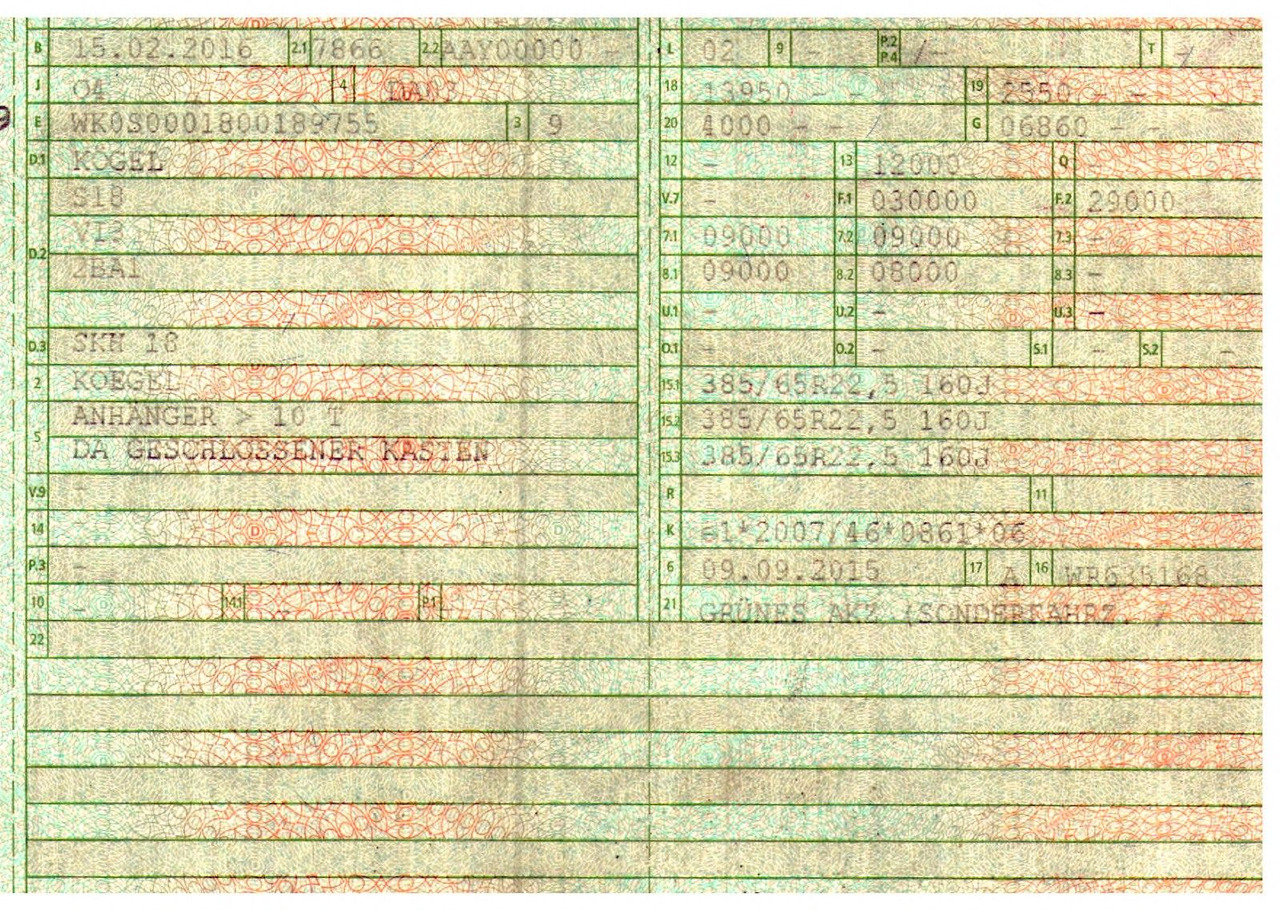 Полуприцеп-фургон Kögel S18 / Rolltor / Doppelstock / Alubalken: фото 46