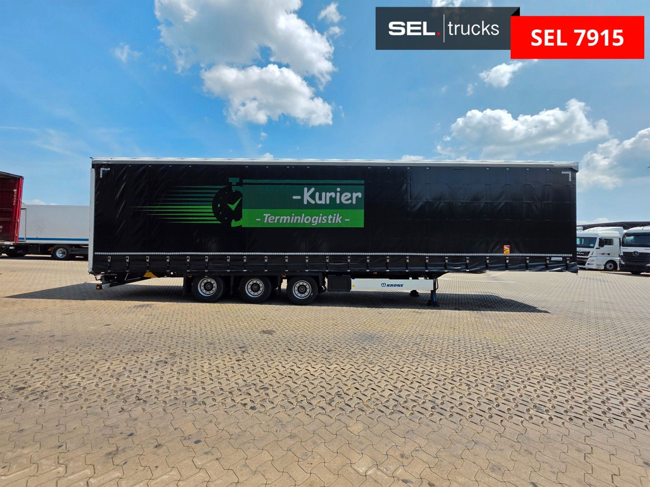 Krone SD / Hubdach / EDSCHA / Mega / Liftachse - Тентованный полуприцеп: фото 4 Krone SD / Hubdach / EDSCHA / Mega / Liftachse - Тентованный полуприцеп: фото 4