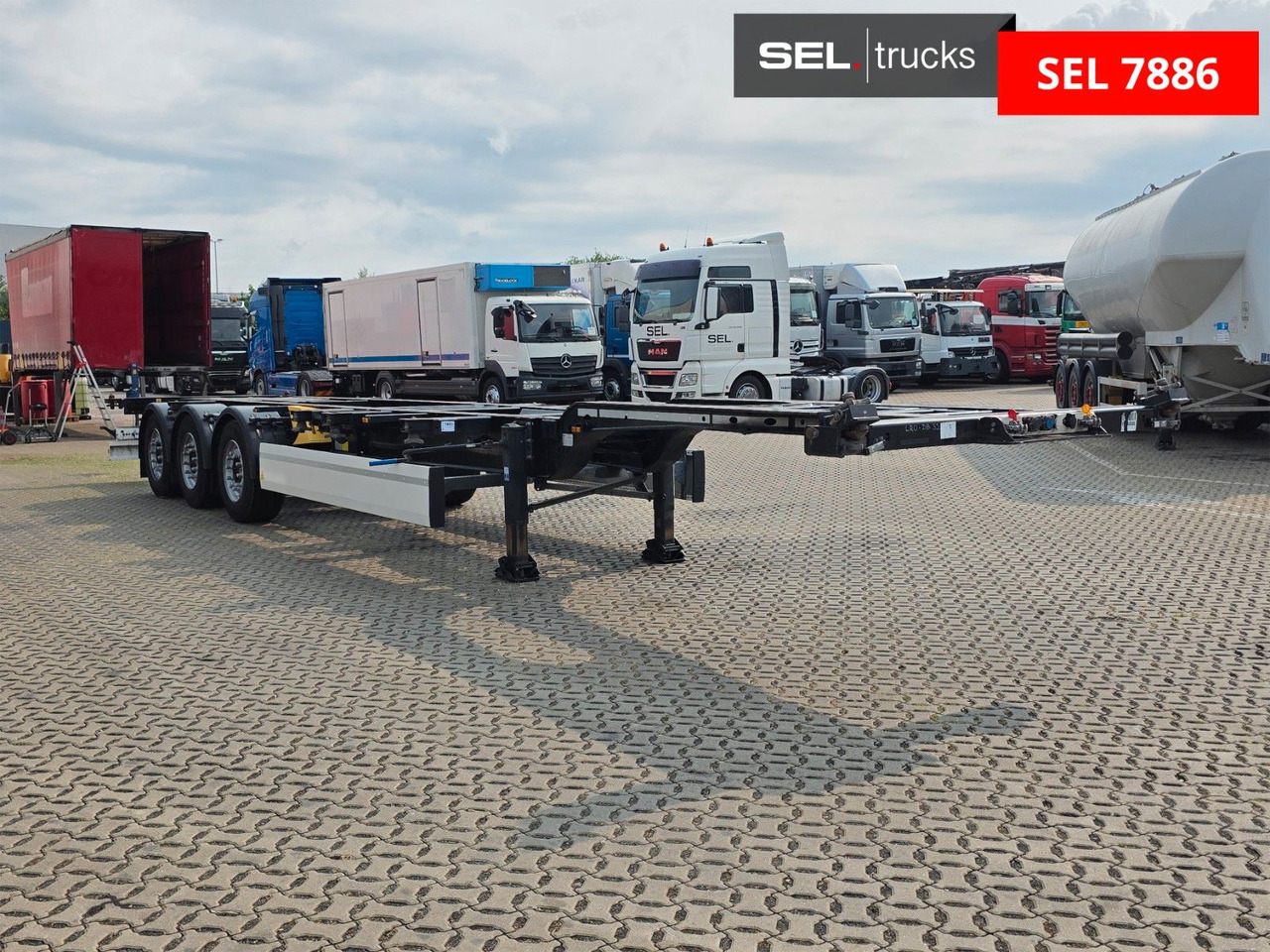 Krone SD / Teleskop / Liftachse - Полуприцеп-контейнеровоз/ Сменный кузов: фото 3 Krone SD / Teleskop / Liftachse - Полуприцеп-контейнеровоз/ Сменный кузов: фото 3
