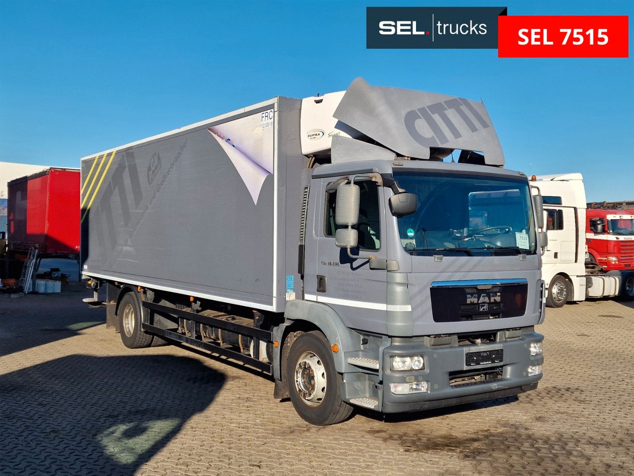 MAN TGM 18.290 4X2 LL / Ladebordwand / 2 Tanks - Рефрижератор: фото 3 MAN TGM 18.290 4X2 LL / Ladebordwand / 2 Tanks - Рефрижератор: фото 3