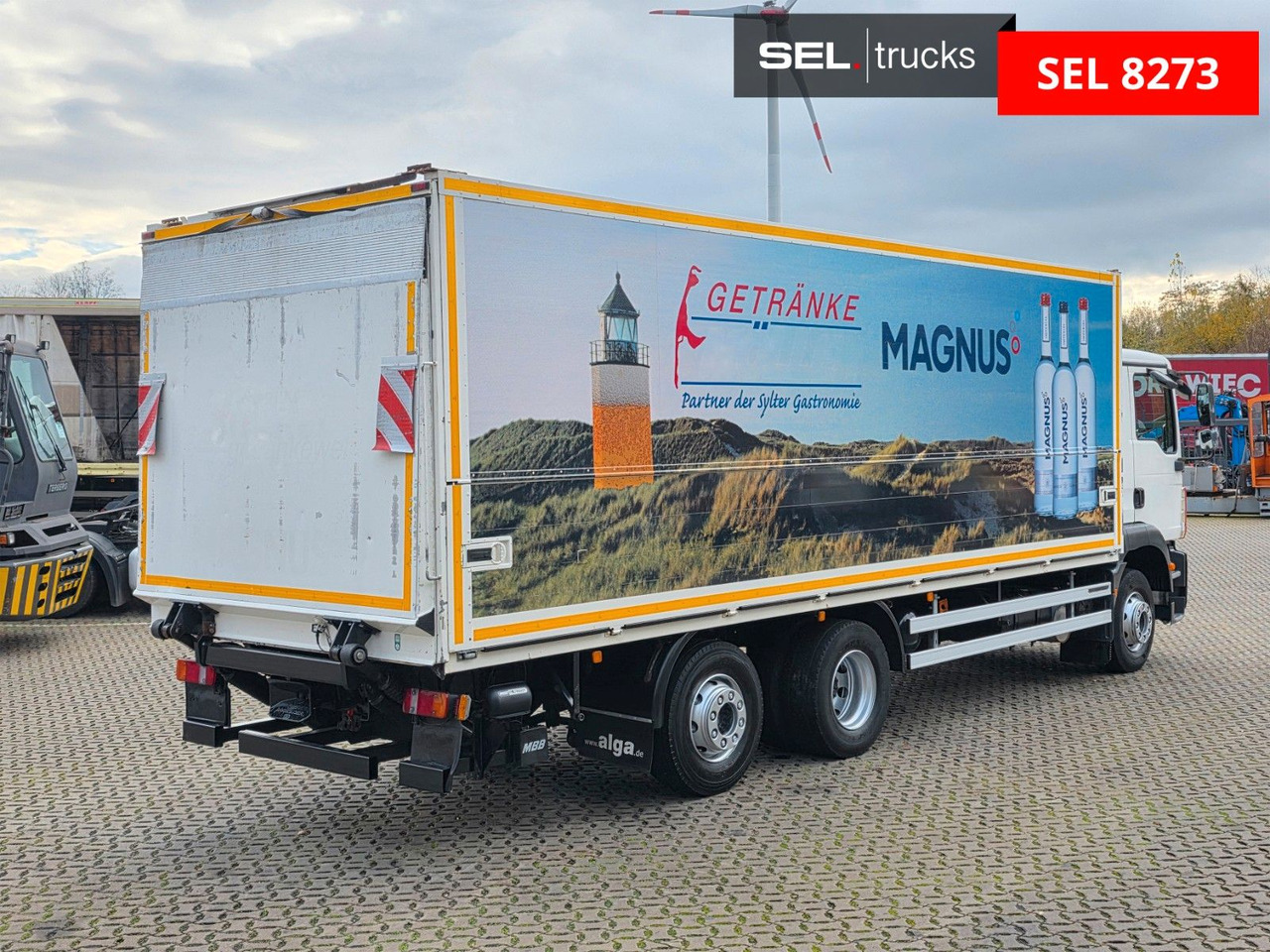 MAN TGM 22.290 6x2-4 LL / Ldbw / Rückfahrk. / Lenkac - Грузовик для перевозки напитков: фото 5 MAN TGM 22.290 6x2-4 LL / Ldbw / Rückfahrk. / Lenkac - Грузовик для перевозки напитков: фото 5