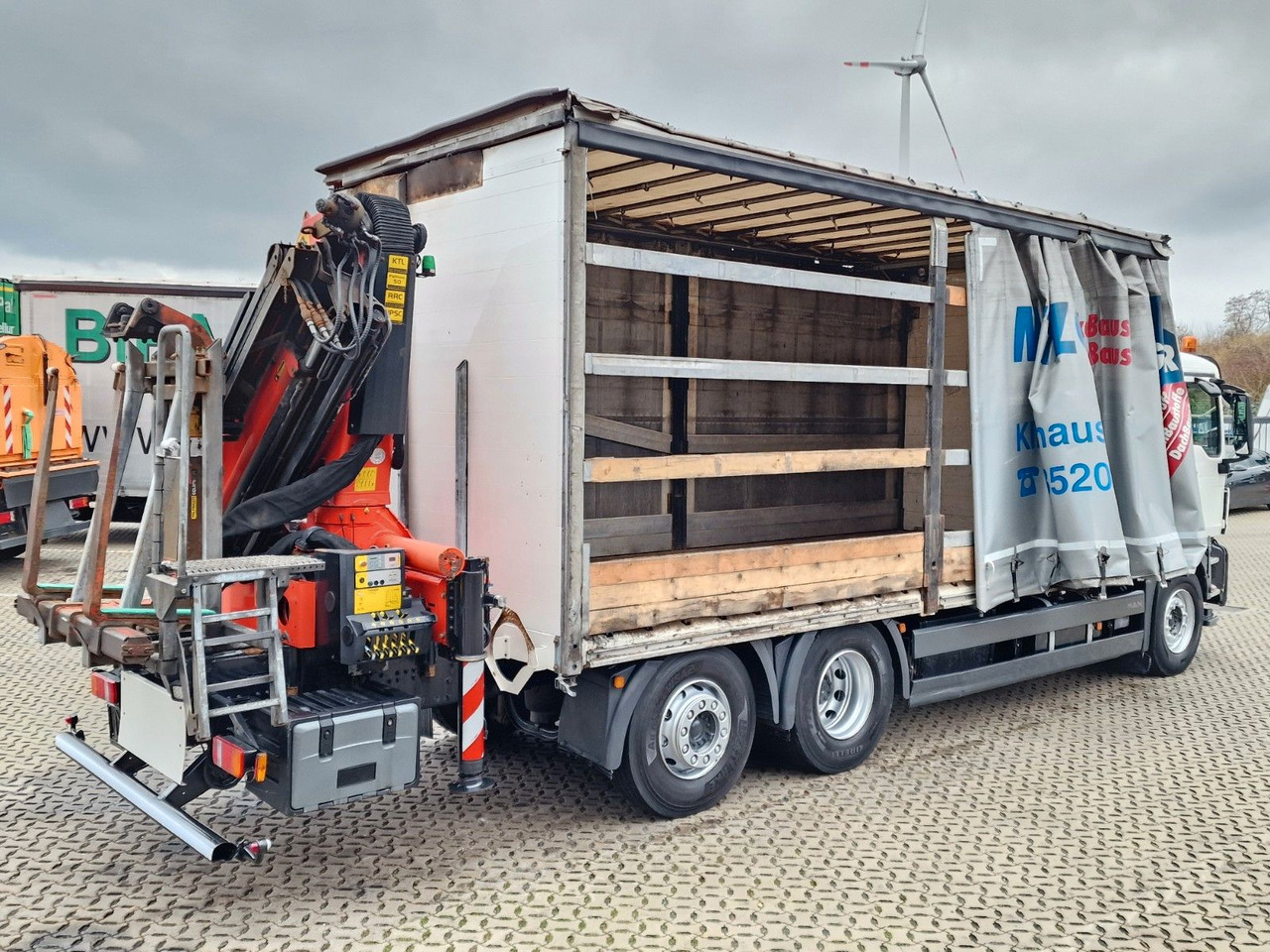 Автоманипулятор, Тентованный грузовик MAN TGS 26.360 / Palfinger PK 22002EH / Lenkachse MAN TGS 26.360 / Palfinger PK 22002EH / Lenkachse: фото 13