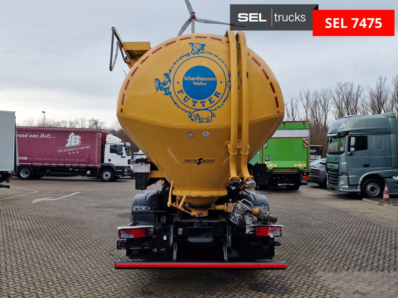 MAN TGS 26.440 6X2-4 LL / SILO / ZF Int. / Spitzer / - Грузовик-цистерна: фото 5 MAN TGS 26.440 6X2-4 LL / SILO / ZF Int. / Spitzer / - Грузовик-цистерна: фото 5