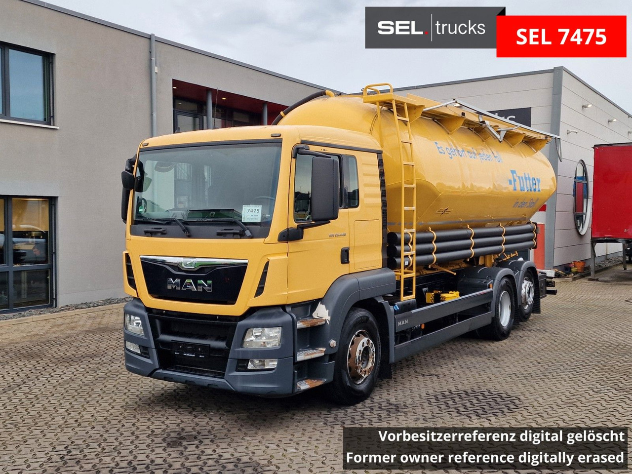 MAN TGS 26.440 6X2-4 LL / SILO / ZF Int. / Spitzer / - Грузовик-цистерна: фото 1 MAN TGS 26.440 6X2-4 LL / SILO / ZF Int. / Spitzer / - Грузовик-цистерна: фото 1
