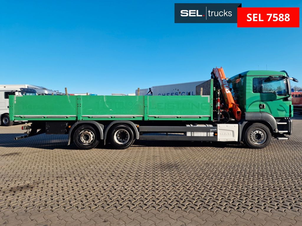 MAN TGS 26.460 6X2-4 BL / Intarder / Atlas 172.3E-A4 - Автоманипулятор, Грузовик бортовой/ Платформа: фото 4 MAN TGS 26.460 6X2-4 BL / Intarder / Atlas 172.3E-A4 - Автоманипулятор, Грузовик бортовой/ Платформа: фото 4