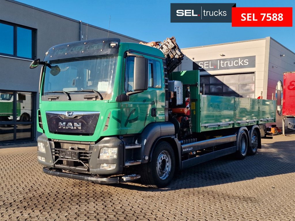 MAN TGS 26.460 6X2-4 BL / Intarder / Atlas 172.3E-A4 - Автоманипулятор, Грузовик бортовой/ Платформа: фото 1 MAN TGS 26.460 6X2-4 BL / Intarder / Atlas 172.3E-A4 - Автоманипулятор, Грузовик бортовой/ Платформа: фото 1