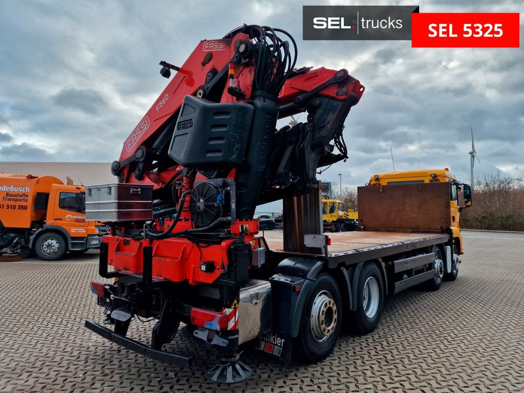 MAN TGS 35.480 8X4H-6 BL / Intarder / FASSI F560 - Автоманипулятор: фото 5 MAN TGS 35.480 8X4H-6 BL / Intarder / FASSI F560 - Автоманипулятор: фото 5