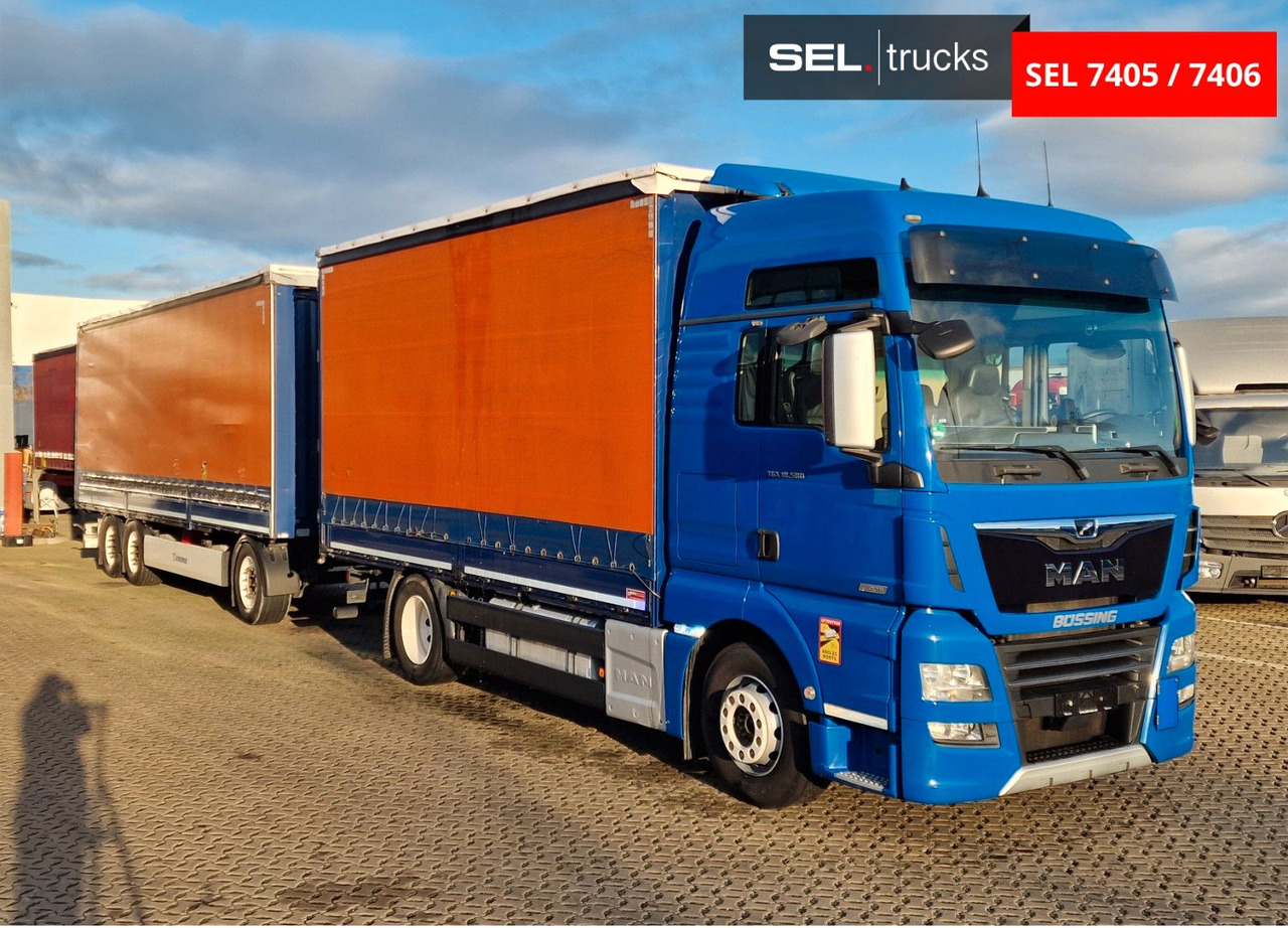MAN TGX 18.580 4X2 LL/ Intarder/Aluklappen/Durchlade - Тентованный грузовик: фото 4 MAN TGX 18.580 4X2 LL/ Intarder/Aluklappen/Durchlade - Тентованный грузовик: фото 4