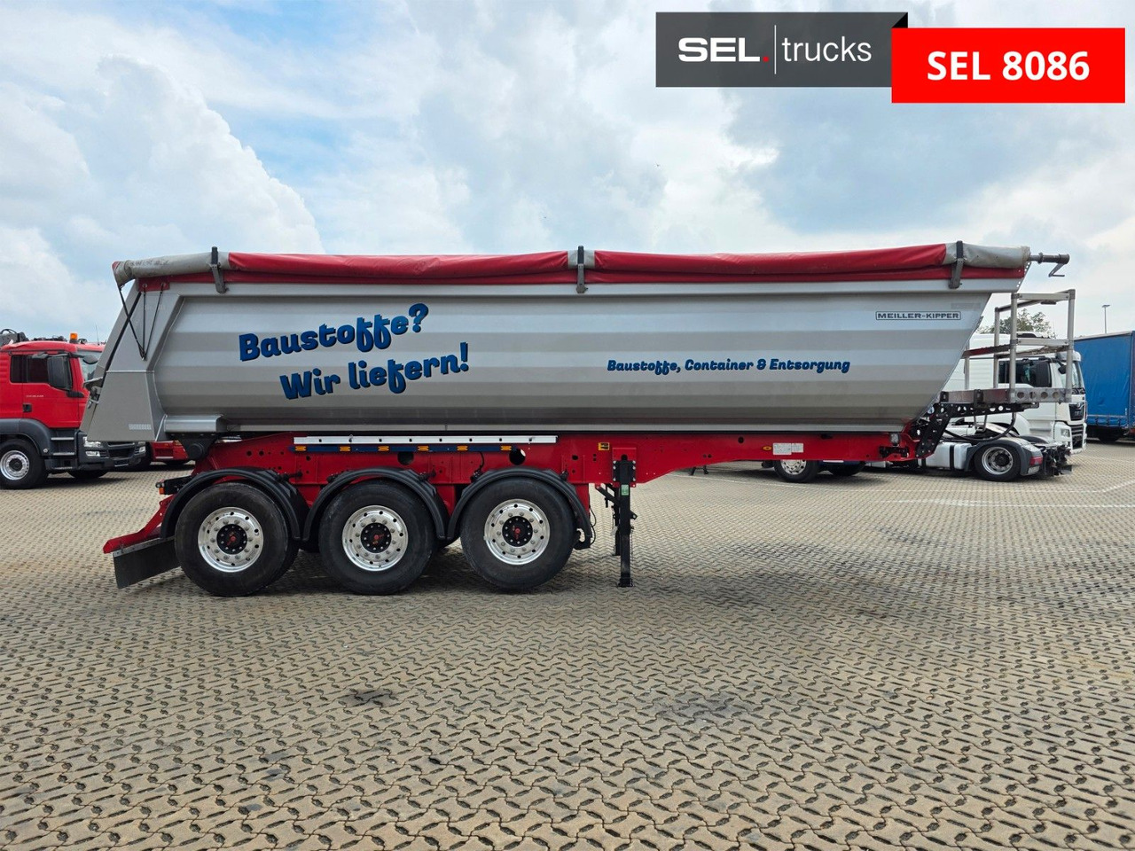 Meiller KISA3 / Alu-Felgen / Liftachse - Самосвальный полуприцеп: фото 5 Meiller KISA3 / Alu-Felgen / Liftachse - Самосвальный полуприцеп: фото 5