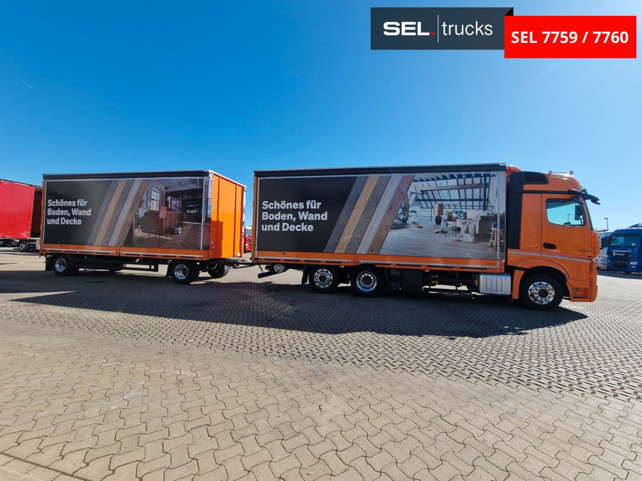 Mercedes-Benz Actros 2548 / Retarder / Euro 6E / Aluklappen - Тентованный грузовик: фото 4 Mercedes-Benz Actros 2548 / Retarder / Euro 6E / Aluklappen - Тентованный грузовик: фото 4