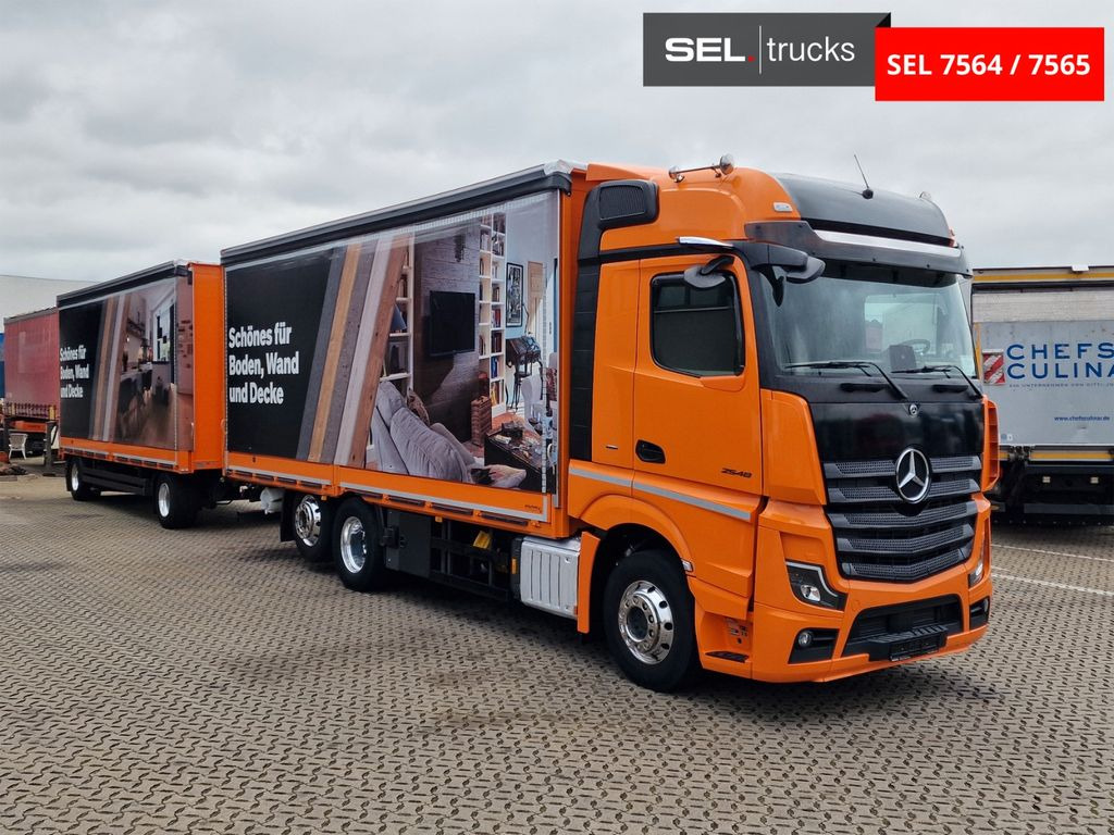 Mercedes-Benz Actros 2548 / Retarder - Тентованный грузовик: фото 3 Mercedes-Benz Actros 2548 / Retarder - Тентованный грузовик: фото 3