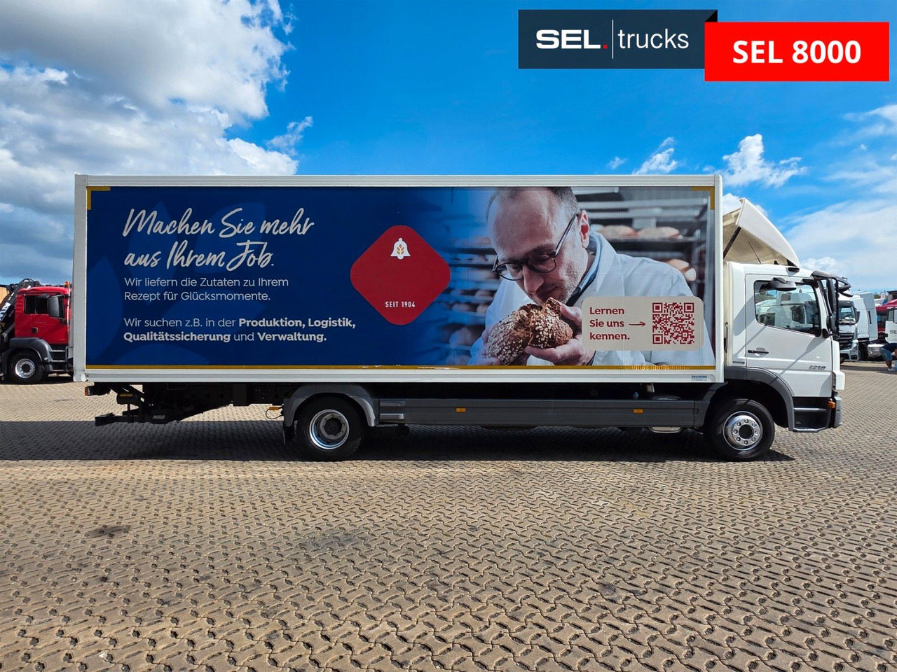 Mercedes-Benz Atego 1218 / Ladebordwand - Грузовик с закрытым кузовом: фото 5 Mercedes-Benz Atego 1218 / Ladebordwand - Грузовик с закрытым кузовом: фото 5