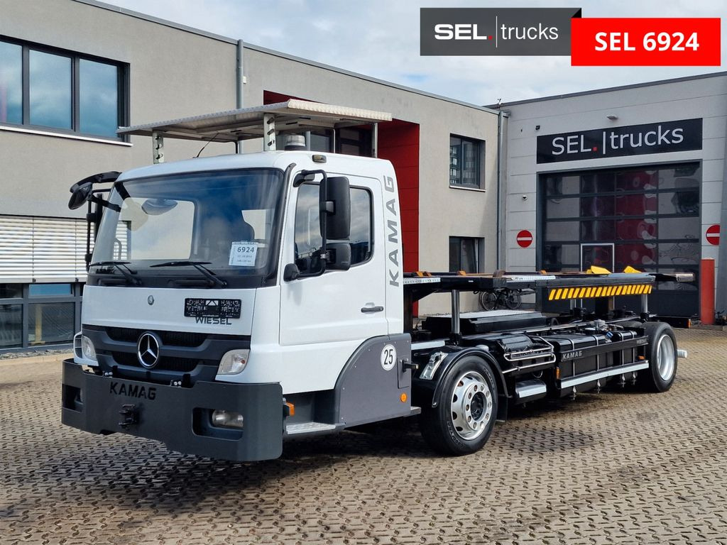 Mercedes-Benz KAMAG WBH 25 / Wiesel Umsetzer Sattelplatte - Грузовик-контейнеровоз/ Сменный кузов: фото 1 Mercedes-Benz KAMAG WBH 25 / Wiesel Umsetzer Sattelplatte - Грузовик-контейнеровоз/ Сменный кузов: фото 1