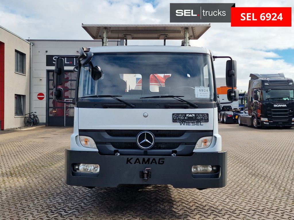 Mercedes-Benz KAMAG WBH 25 / Wiesel Umsetzer Sattelplatte - Грузовик-контейнеровоз/ Сменный кузов: фото 2 Mercedes-Benz KAMAG WBH 25 / Wiesel Umsetzer Sattelplatte - Грузовик-контейнеровоз/ Сменный кузов: фото 2