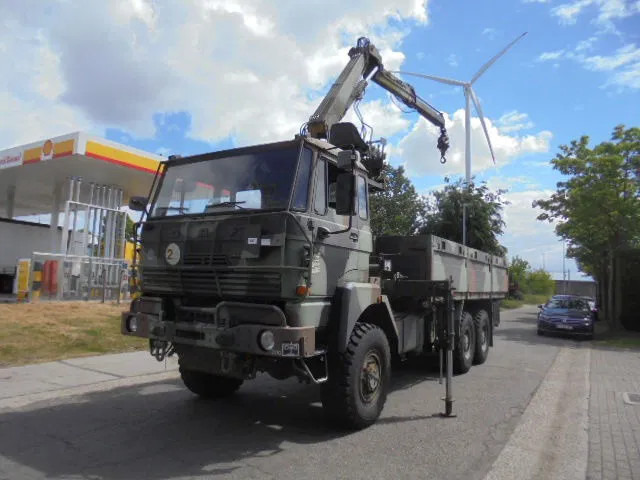 DAF YHZ 2300 6X6 + HIAB CRANE - Грузовик бортовой/ Платформа, Автоманипулятор: фото 1 DAF YHZ 2300 6X6 + HIAB CRANE - Грузовик бортовой/ Платформа, Автоманипулятор: фото 1