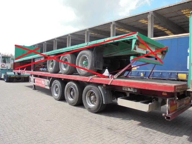 Fruehauf ONCR 39-327 A - Полуприцеп бортовой/ Платформа: фото 4 Fruehauf ONCR 39-327 A - Полуприцеп бортовой/ Платформа: фото 4