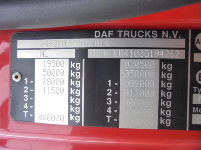 DAF CF 410 SSC в лизинг DAF CF 410 SSC: фото 17