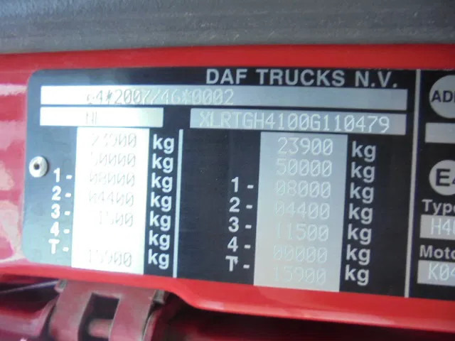 Тягач DAF XF 440 6X2 NL TRUCK: фото 20