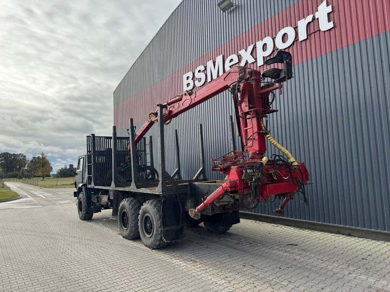 Kamaz 43101, 6x6 - Лесовоз, Автоманипулятор: фото 4 Kamaz 43101, 6x6 - Лесовоз, Автоманипулятор: фото 4