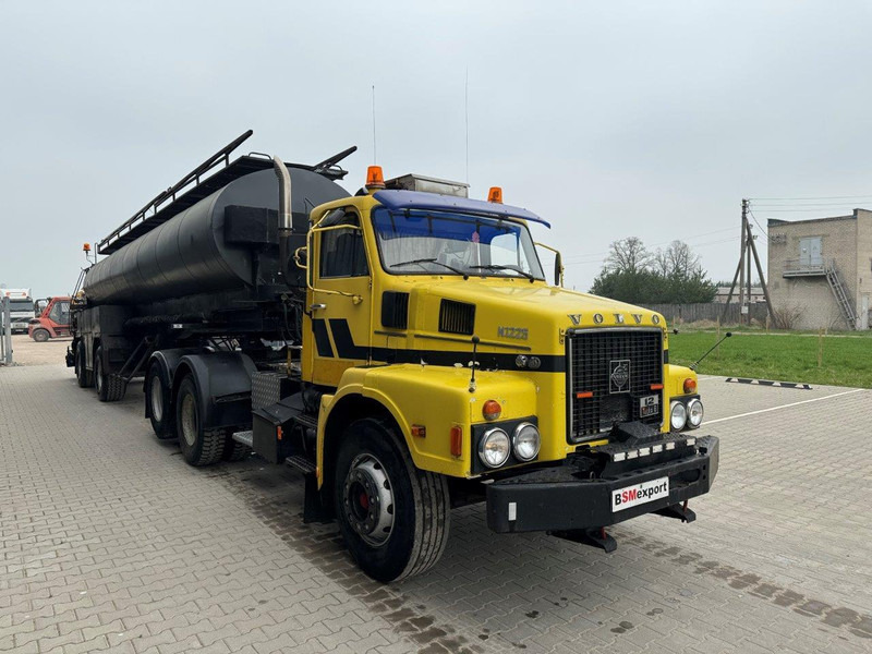 Volvo N12 + bitum spreader semitrailer - Грузовик-цистерна: фото 2 Volvo N12 + bitum spreader semitrailer - Грузовик-цистерна: фото 2