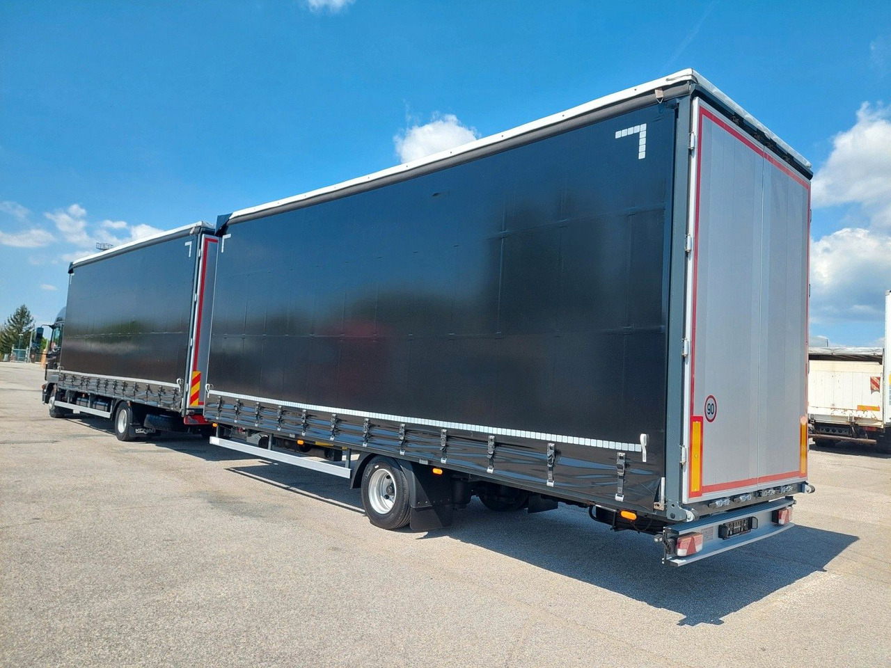 MAN TGL 12.250 BL 4x2 + Anhänger KONAR 38 Paletten - Тентованный грузовик: фото 3 MAN TGL 12.250 BL 4x2 + Anhänger KONAR 38 Paletten - Тентованный грузовик: фото 3