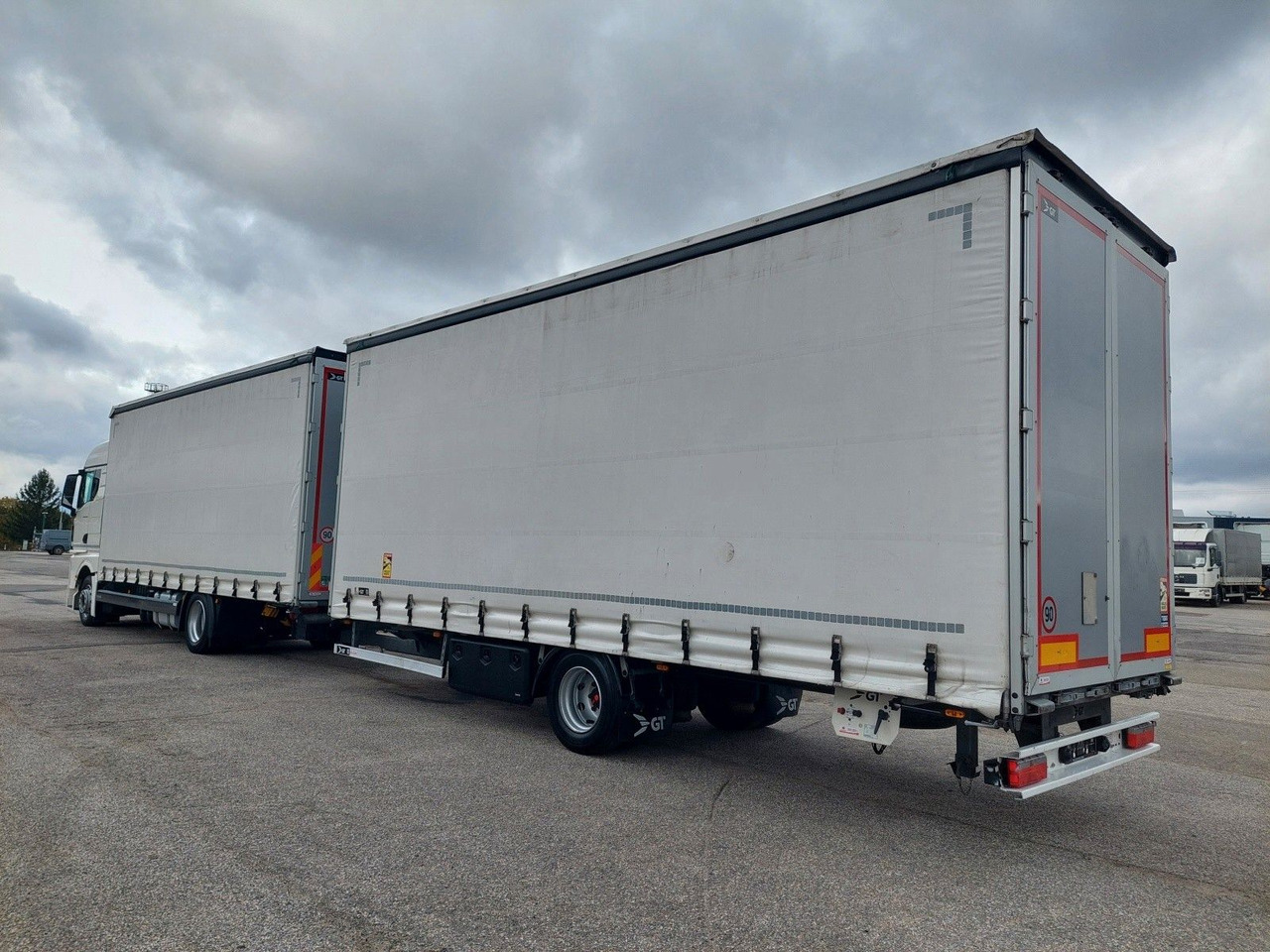 MAN TGX 18.470 LL + Gniotpol G-4080 120 m3 Durchbar - Тентованный грузовик: фото 3 MAN TGX 18.470 LL + Gniotpol G-4080 120 m3 Durchbar - Тентованный грузовик: фото 3
