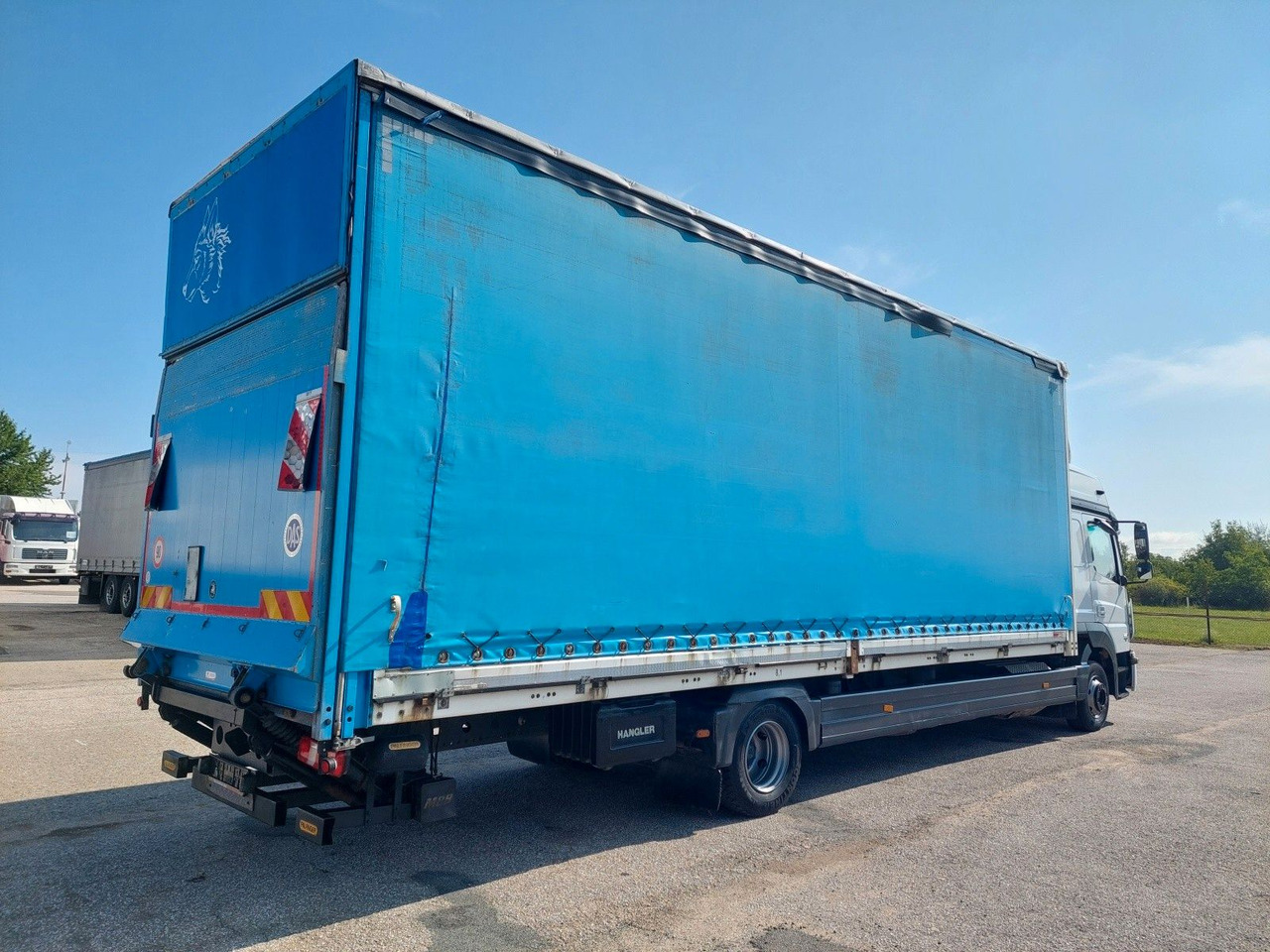 Mercedes-Benz Atego 1223 L/NR 20 20 Paletten - Тентованный грузовик: фото 4 Mercedes-Benz Atego 1223 L/NR 20 20 Paletten - Тентованный грузовик: фото 4
