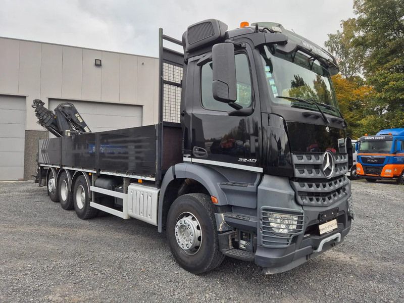Mercedes-Benz Arocs 3240 8X4 - HIAB 166E-5 HIPRO WITH REMOTE CONTROL - ROTATOR - Грузовик бортовой/ Платформа, Автоманипулятор: фото 3 Mercedes-Benz Arocs 3240 8X4 - HIAB 166E-5 HIPRO WITH REMOTE CONTROL - ROTATOR - Грузовик бортовой/ Платформа, Автоманипулятор: фото 3