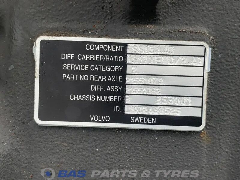Дифференциал для Грузовиков Meritor Differentieel Volvo RSS1344D RSS1144A: фото 8 Дифференциал для Грузовиков Meritor Differentieel Volvo RSS1344D RSS1144A: фото 8