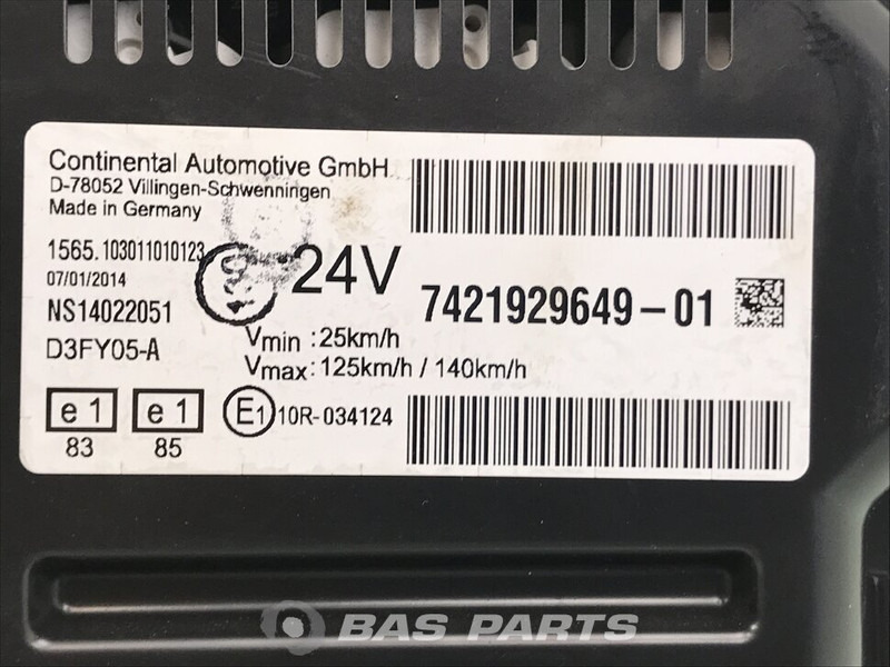 Renault D-Serie Instrumentenpaneel Renault 7421929649 - Приборная панель для Грузовиков: фото 3 Renault D-Serie Instrumentenpaneel Renault 7421929649 - Приборная панель для Грузовиков: фото 3
