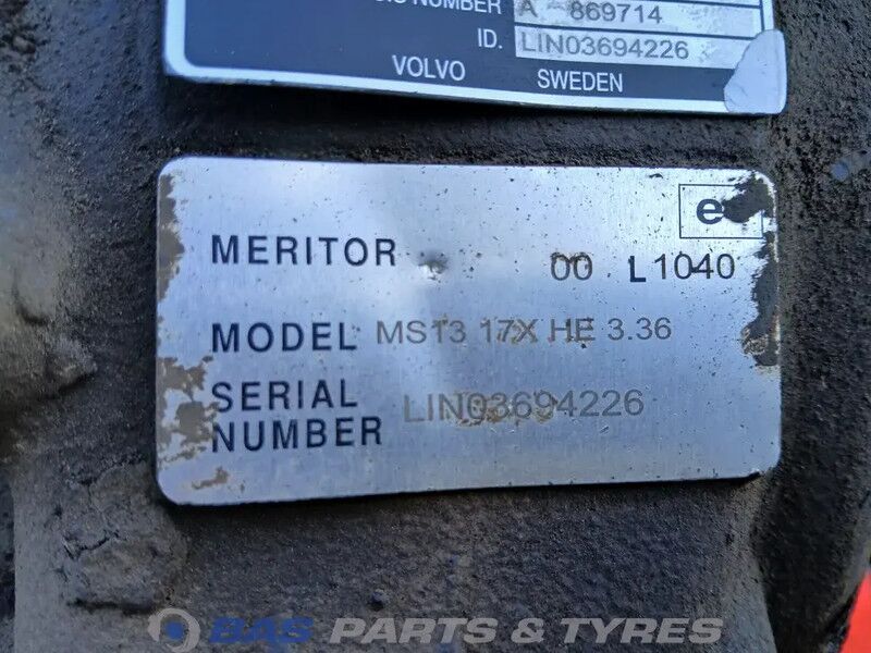 Дифференциал для Грузовиков Volvo Differentieel Volvo RSS1352A RSS1352A: фото 9 Дифференциал для Грузовиков Volvo Differentieel Volvo RSS1352A RSS1352A: фото 9