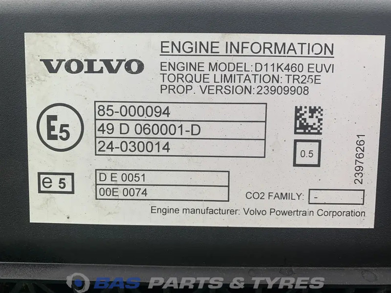 Volvo FM5 Motor Volvo D11K 460 K5 22611917 - Двигатель для Грузовиков: фото 5 Volvo FM5 Motor Volvo D11K 460 K5 22611917 - Двигатель для Грузовиков: фото 5