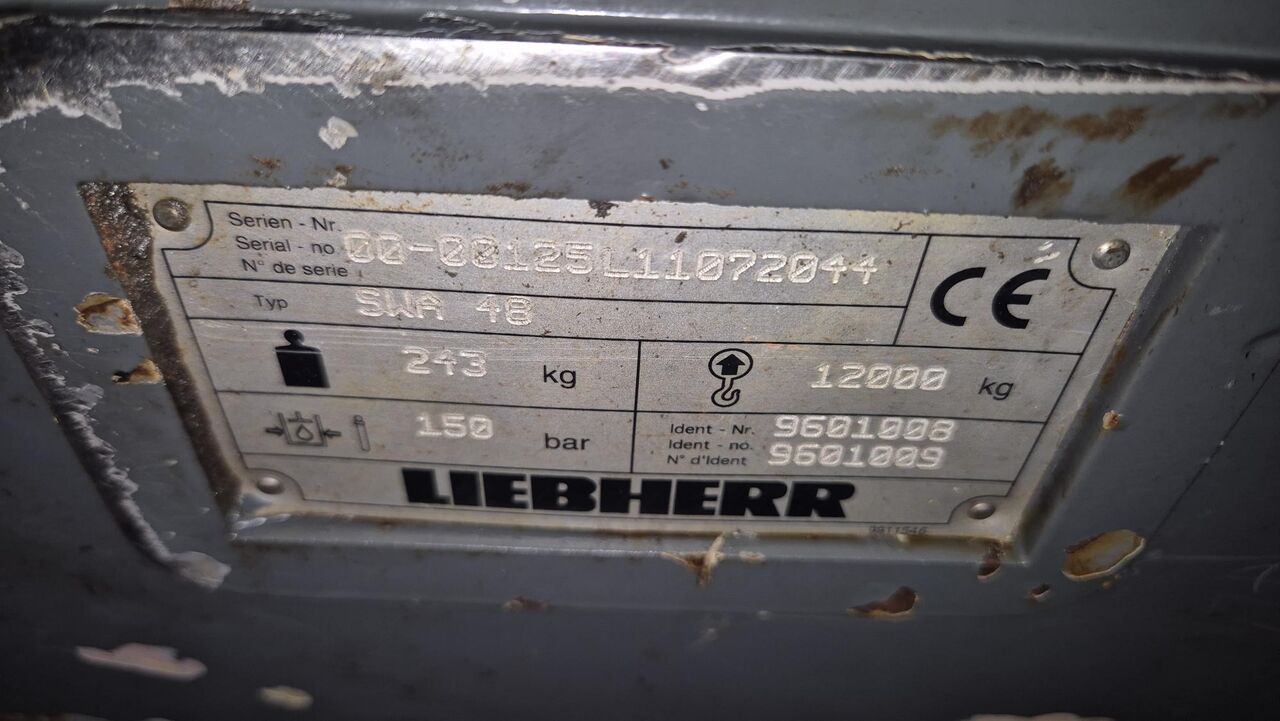 ENGANCHE RAPIDO LIEBHERR SWA48 ENGANCHE RAPIDO LIEBHERR SWA48 - Сцепное устройство: фото 3 ENGANCHE RAPIDO LIEBHERR SWA48 ENGANCHE RAPIDO LIEBHERR SWA48 - Сцепное устройство: фото 3
