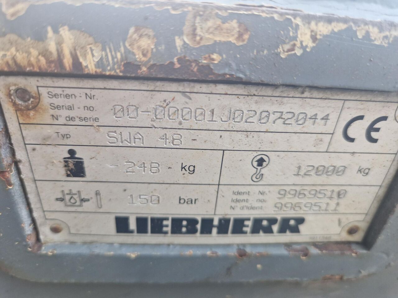 ENGANCHE RAPIDO LIEBHERR SWA48 - Сцепное устройство для Строительной техники: фото 3 ENGANCHE RAPIDO LIEBHERR SWA48 - Сцепное устройство для Строительной техники: фото 3