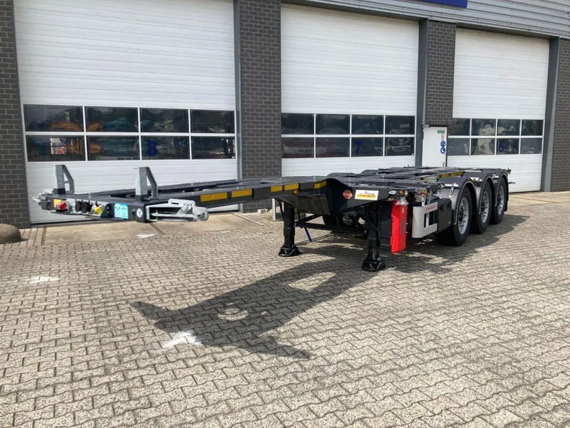 Kässbohrer SHG AVMH / 45 - 12 / 27 - Multi uitschuifbaar chassis -> 20"/30"/40"/45" - Полуприцеп-контейнеровоз/ Сменный кузов: фото 5 Kässbohrer SHG AVMH / 45 - 12 / 27 - Multi uitschuifbaar chassis -> 20"/30"/40"/45" - Полуприцеп-контейнеровоз/ Сменный кузов: фото 5