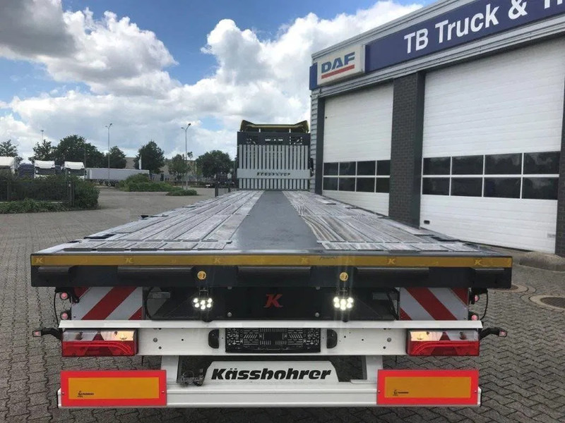 Kässbohrer SPS H 3 / ON - 18 / 27 Heavy Duty vlakke oplegger - Полуприцеп бортовой/ Платформа: фото 2 Kässbohrer SPS H 3 / ON - 18 / 27 Heavy Duty vlakke oplegger - Полуприцеп бортовой/ Платформа: фото 2