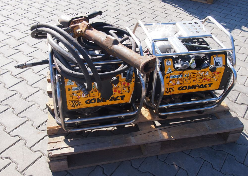 Młot hydraulczny wyburzeniowy JCB COMPACT 2010 Agregat hydrauliczny do młota wyburzeniowego JCB - Строительное оборудование: фото 1 Młot hydraulczny wyburzeniowy JCB COMPACT 2010 Agregat hydrauliczny do młota wyburzeniowego JCB - Строительное оборудование: фото 1