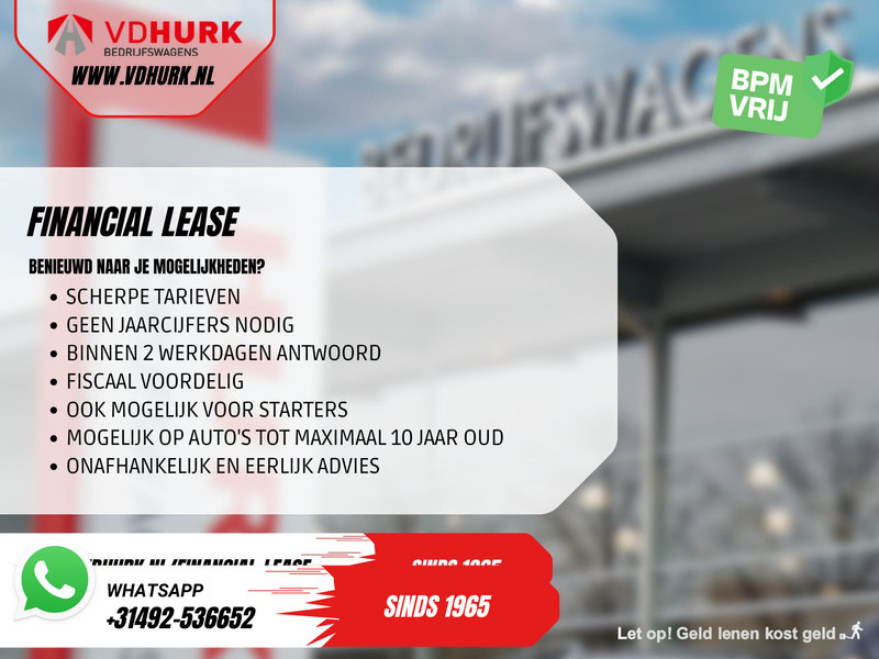 Цельнометаллический фургон Fiat Doblò 1.5 HDi 100 pk 3 Pers./ CarPlay/ Stoelverw./ Camera/ PDC/ Cruise/ Airco: фото 13