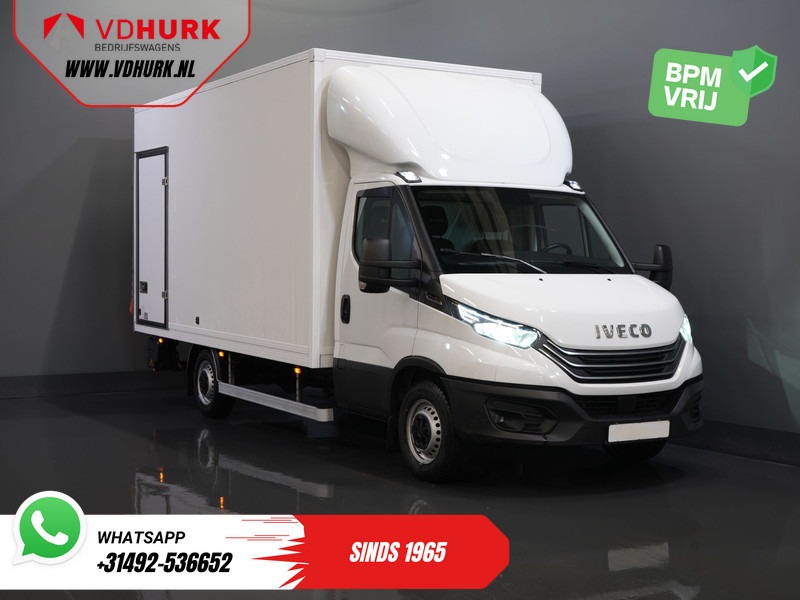 Iveco Daily 35S18HV 3.0 Aut. ZF BPM VRIJ! Bakwagen Laadklep/ LED/ Spoiler/ 3.5T Trekverm./ Gev.stoel/ Adapt.Cruise/ Navi/ Carplay/ Climate/ - Малотоннажный фургон: фото 1 Iveco Daily 35S18HV 3.0 Aut. ZF BPM VRIJ! Bakwagen Laadklep/ LED/ Spoiler/ 3.5T Trekverm./ Gev.stoel/ Adapt.Cruise/ Navi/ Carplay/ Climate/ - Малотоннажный фургон: фото 1
