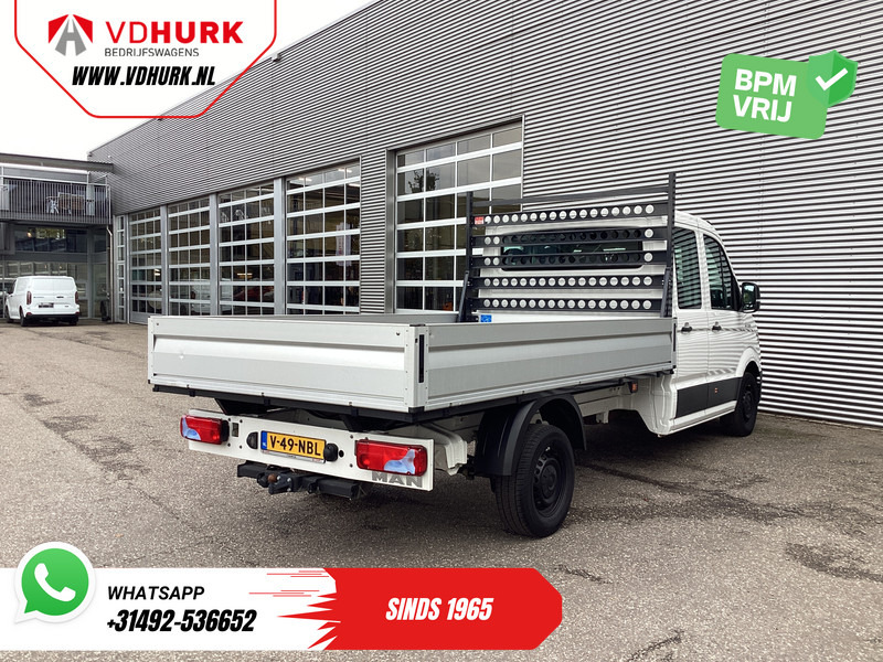 MAN TGE 3.180 DSG Aut. DC Dubbel Cabine BPM VRIJ! Open Laadbak 350x203/ 7 Pers./ Carplay/ Trekhaak/ Cruise/ 2.8t Trekverm./ Airco/ Pick - Малотоннажный бортовой грузовик, Грузопассажирский фургон: фото 2 MAN TGE 3.180 DSG Aut. DC Dubbel Cabine BPM VRIJ! Open Laadbak 350x203/ 7 Pers./ Carplay/ Trekhaak/ Cruise/ 2.8t Trekverm./ Airco/ Pick - Малотоннажный бортовой грузовик, Грузопассажирский фургон: фото 2