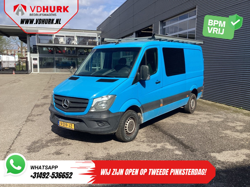 Цельнометаллический фургон, Грузопассажирский фургон Mercedes-Benz Sprinter 314 2.2 CDI Aut. E6 L2 DC Dubbel Cabine EXPORT ONLY 3.5t Trekverm./ Inrichting/ Imperiaal/ Airco/ Navi: фото 8