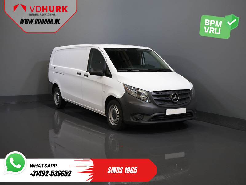 Mercedes-Benz Vito 116 CDI Aut. L2 BPM VRIJ! Carplay/ Stoelverw./ 270gr deuren/ Cruise/ Airco/ Navi/ Camera/ PDC - Цельнометаллический фургон: фото 1 Mercedes-Benz Vito 116 CDI Aut. L2 BPM VRIJ! Carplay/ Stoelverw./ 270gr deuren/ Cruise/ Airco/ Navi/ Camera/ PDC - Цельнометаллический фургон: фото 1