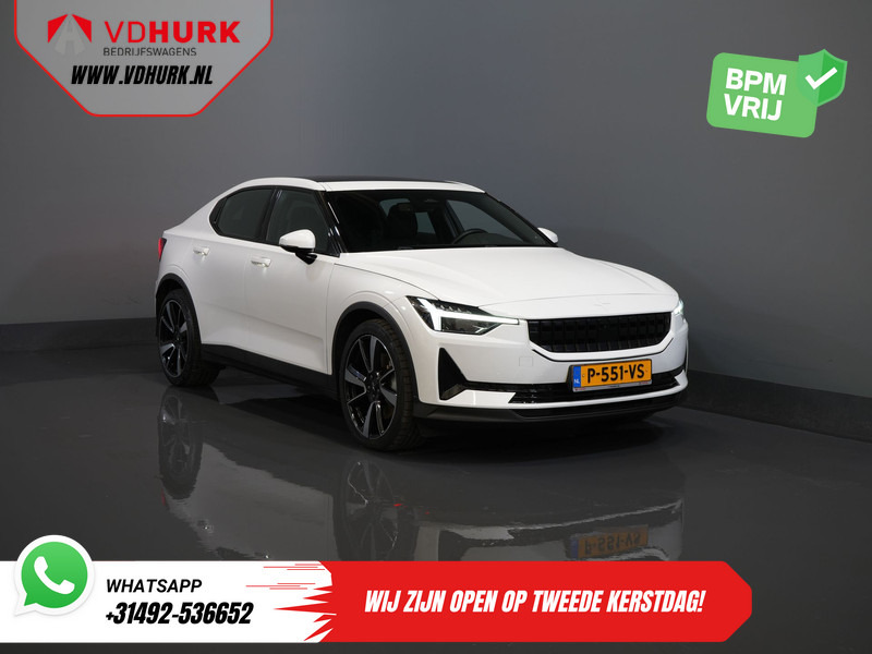 Polestar 2 Long Range 78 kWh 551 WLTP LED/ Adapt.Cruise/ Pano/ Stuurverw./ Stoelverw./ Memory/ Navi/ Carplay/ Climate/ Camera/ 20'' LMV - Седан: фото 1 Polestar 2 Long Range 78 kWh 551 WLTP LED/ Adapt.Cruise/ Pano/ Stuurverw./ Stoelverw./ Memory/ Navi/ Carplay/ Climate/ Camera/ 20'' LMV - Седан: фото 1